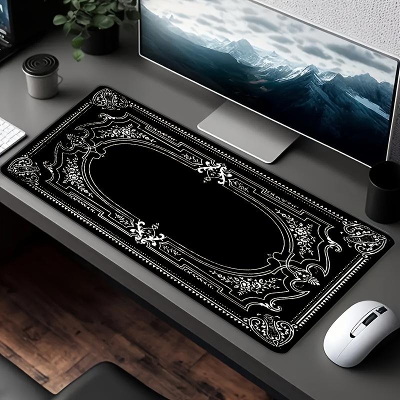 Desk Enhancement Mouse Pad Large Gaming Desk Mat Cloth Surface Anti Slip Rubber Base for PC Laptop Keyboard