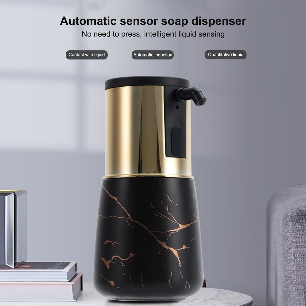 Berührungsloser Automatischer Seifenspender mit Sensor Wiederaufladbarer Smart Infrarotsensor Handwäsche für Büro Zuhause Badezimmer und Küche Pumpe