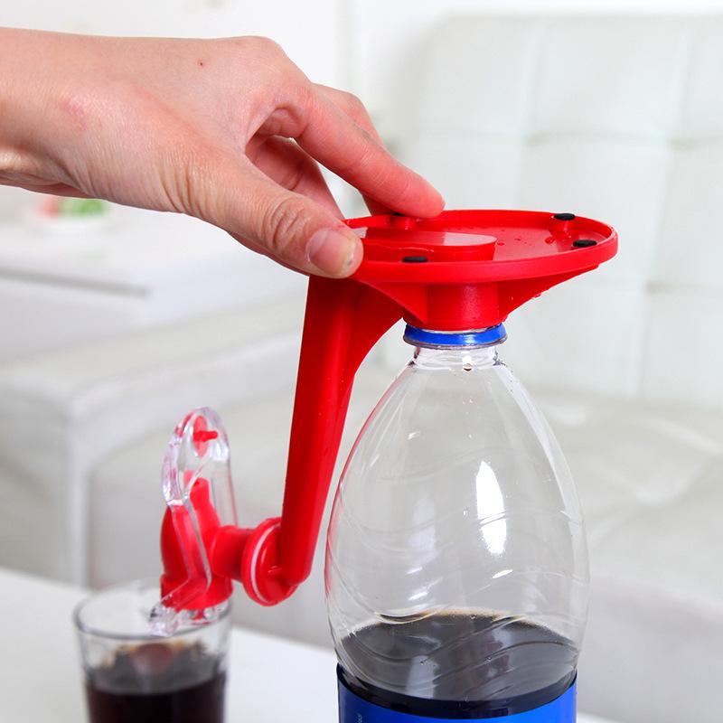 Second Gen Sprite & Coke Bottle Inverted Drinking Fountain - Home Switch Beverage Dispenser