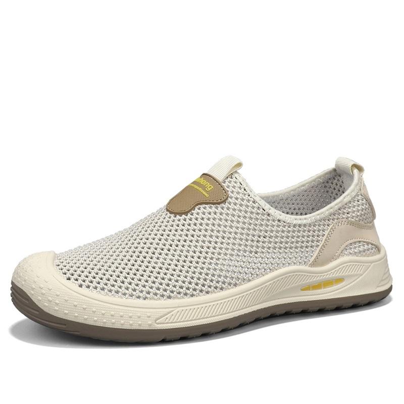 Nowe Sneakersy Męskie Oddychająca Siatka Lekkie Casualowe Buty do Chodzenia Męskie Wsuwane Buty do Jazdy Męskie Mokasyny Zapatos Casuales