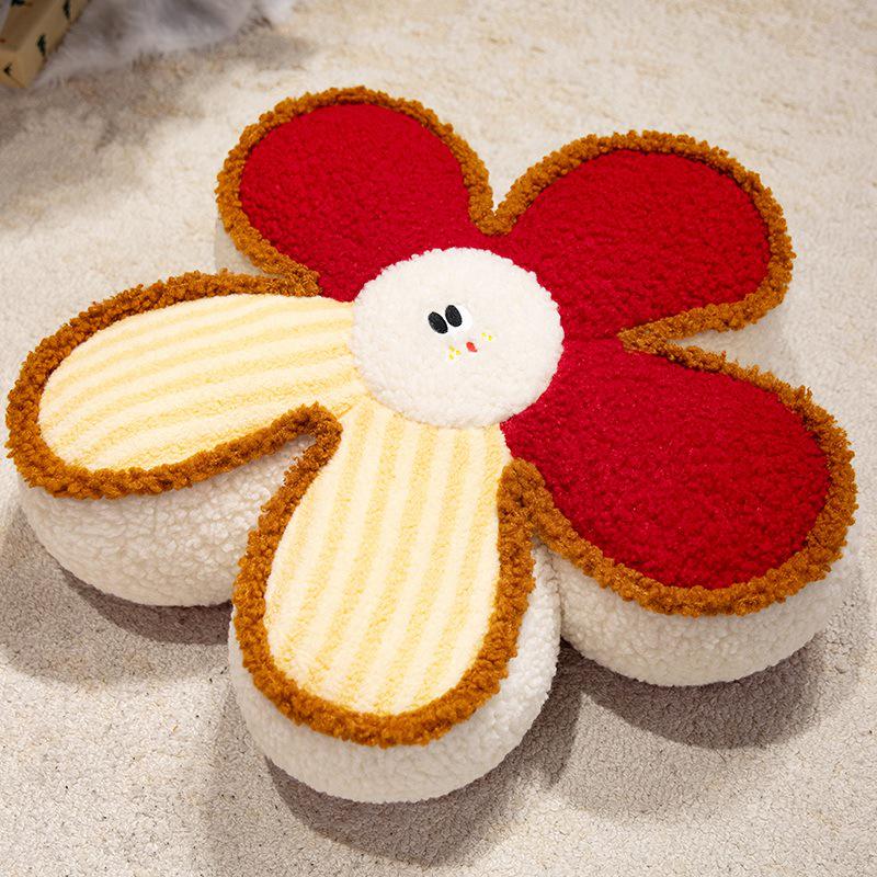 

Plush Flower Seat Cushion - Multi-Use Pillow for Sofa, Bedroom, or Floor 50cm, 0.87KG