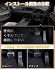 HUDIY Aluminum Pedal Covers for Accelerator and Compatible with 2024 and Aluminum Accelerator and Brake Pedal and Includes Set of 2 CX-80 Brake, CX-80