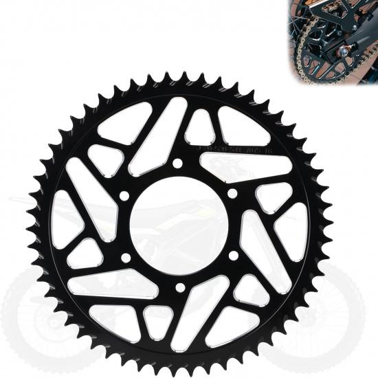 

Sprocket for Surron Ultra Bee,54T Chain Sprocket 7075 Aluminum for Dirt Bike Sur Ron Ultra Bee-Black Medium чорний