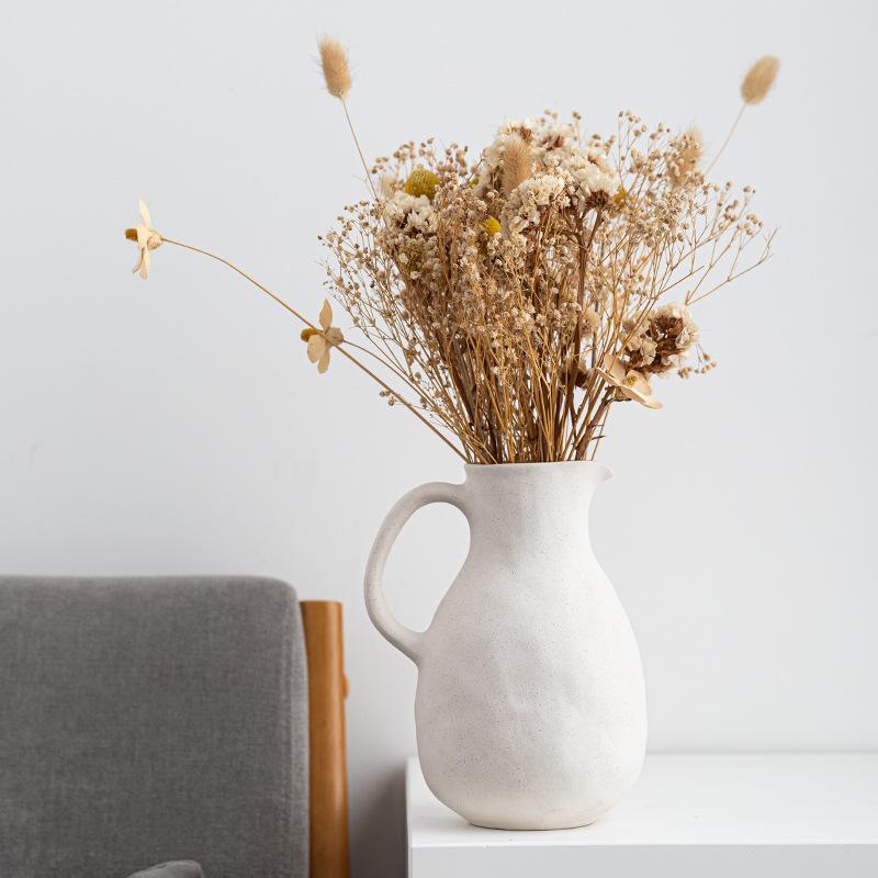 Ceramic Vase Home Decor Nordic Wedding Decoration Desktop Art Flower Vase for Decor Home Decoration Accessories