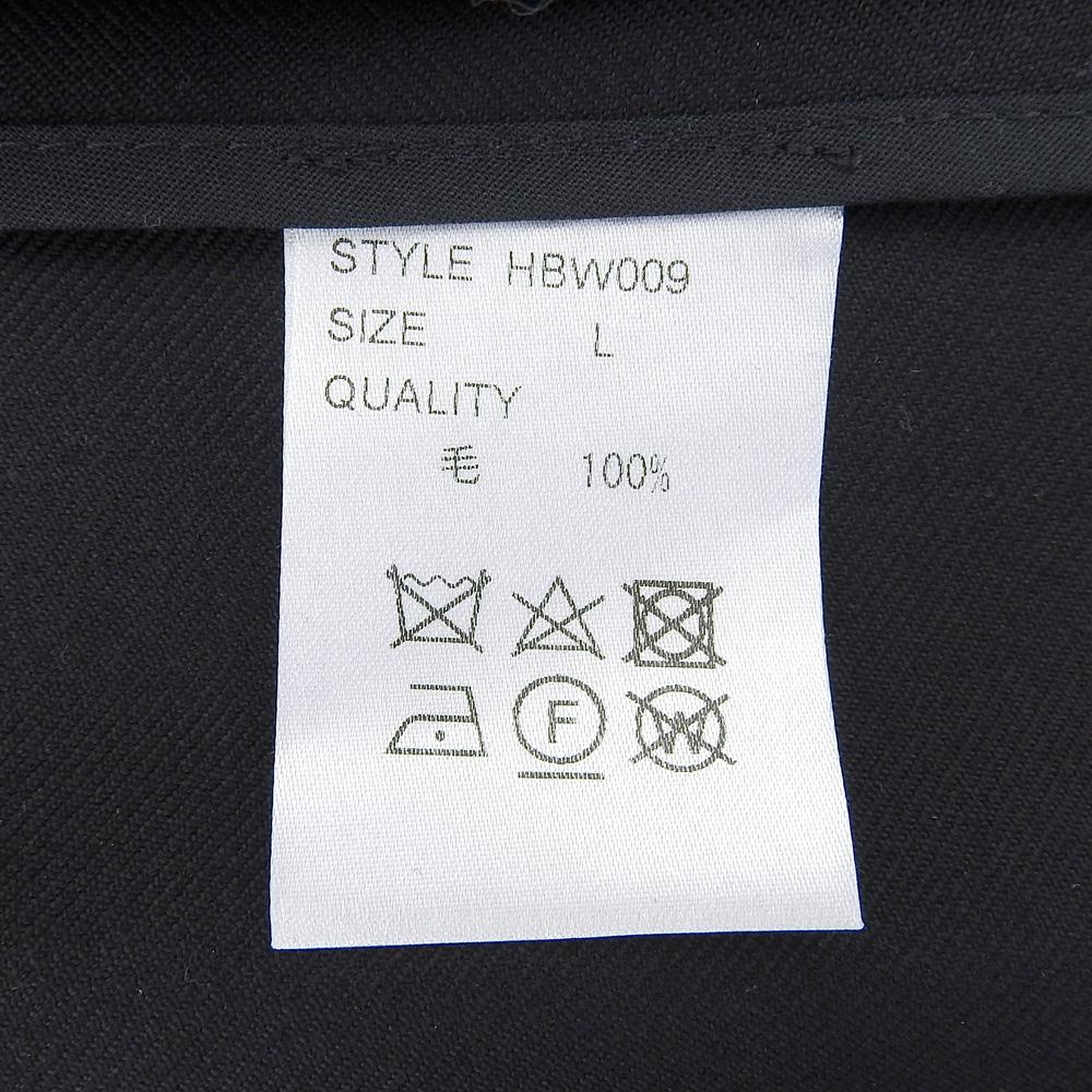 MB HIGH END BISHU WOOL Double Breasted Jacket, Men's, Black, Size L Jacket L blackUsed