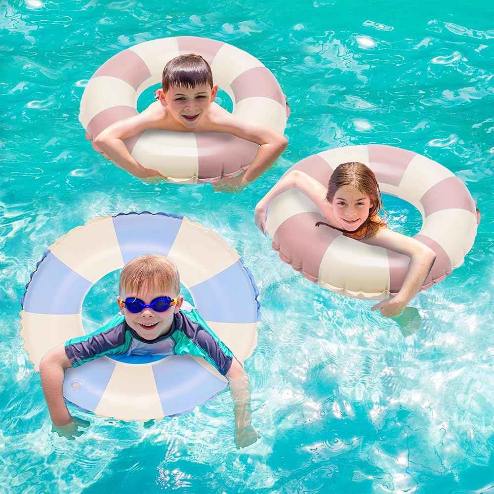 DFsucces Schwimmring für Erwachsene und Kinder, Niedlich, Starke Auftriebskraft, Auslaufsicher, zum Schwimmen, Wasserspielen, Sonnenbaden und Hitzeschutz, Unisex