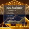 Warm white LED Christmas Fairy Lights Waterproof 50M 100M 8 Modes EU Plug 24V-36V Holiday Wedding Party String Decor For Lighting Celebration