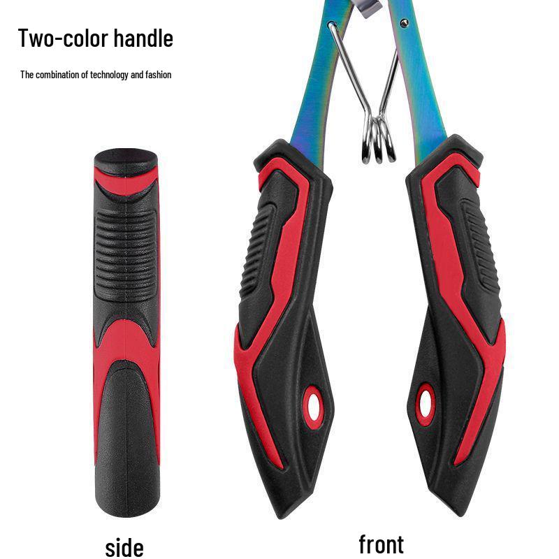 Multifunctional Stainless Steel Fishing Pliers: Hook Remover, Fish Gripper & Scissors