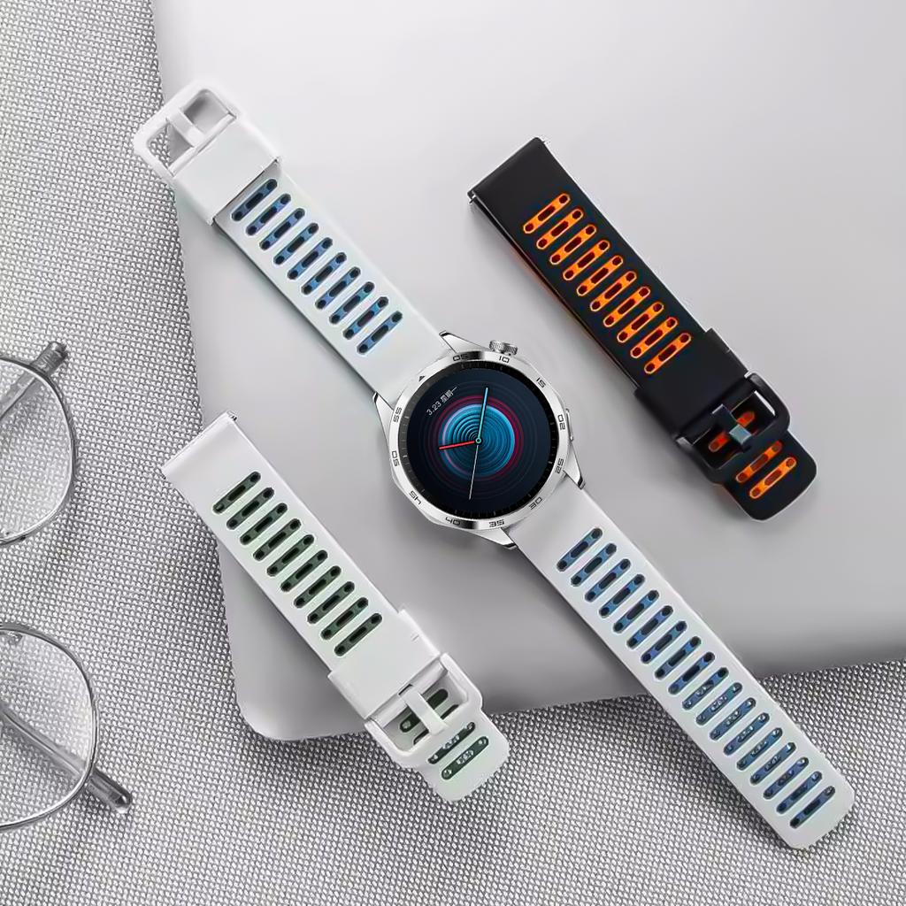 22mm Strap For Huawei Watch GT 5 GT4 GT3 GT2 Gt2 Pro 46mm WATCH4 Pro Rubber Silicone Band Honor Watch 4 Pro GS 3 Magic Watchband