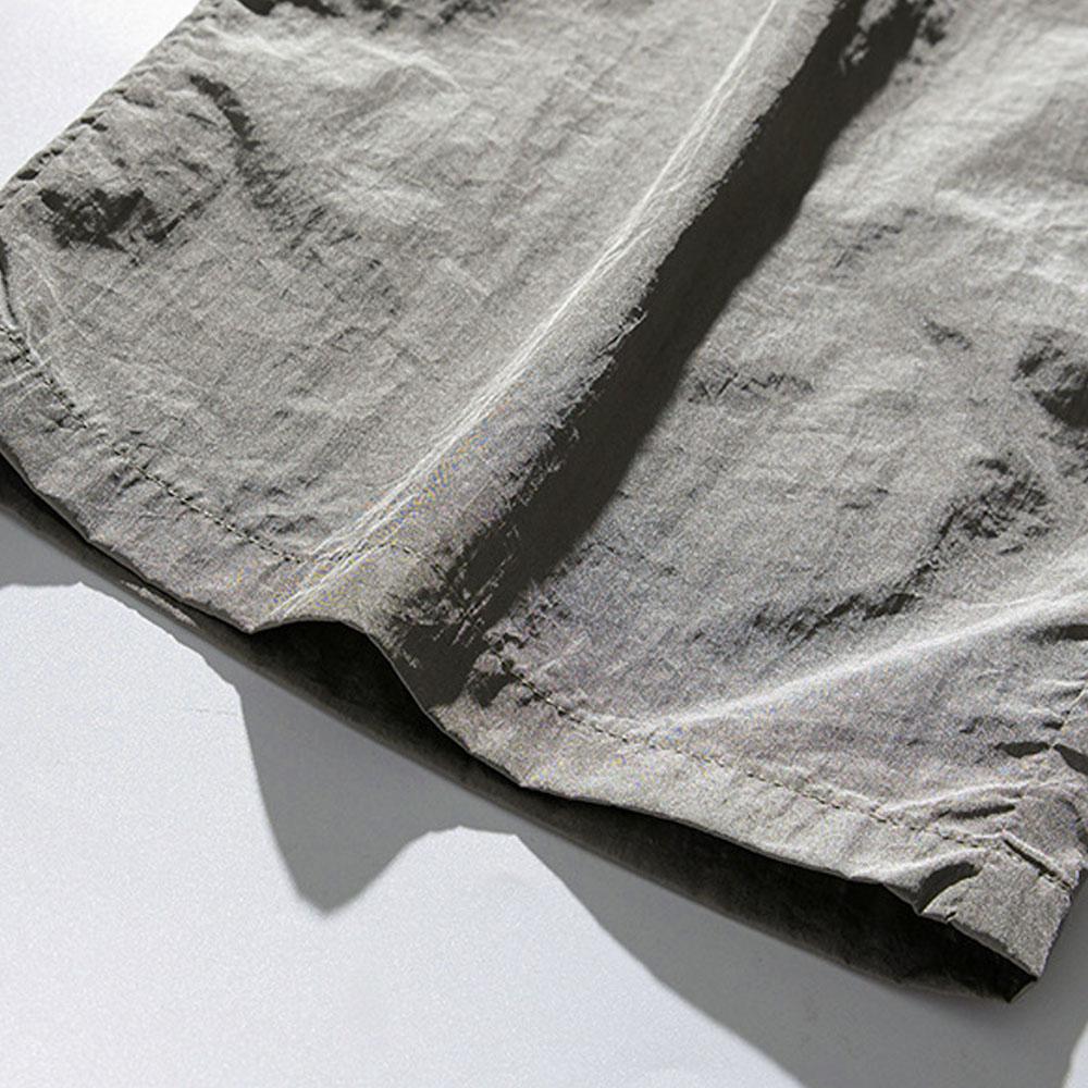 Japanische Herren Übergroße Y2K Casual Sommer Fallschirmhose Weite Beinhose Baggy Cargohose Herren Jogginghose Sport Koreanische Kleidung