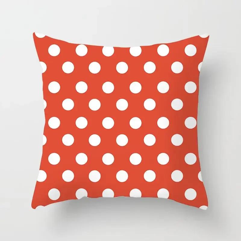 Pink Color Cushion Cover Geometric Print Decorative Pillows Red Stripe Pillow Case Pillows Decor Home For Car/bed /sofa