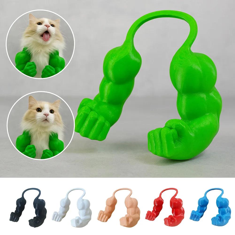 1Pc S-L Creative 3D Printed Giant Arm for Pets Funny Dog Arm Accessory Halloween Costume Strongest Avenger Pet Arm for Pet