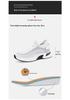 Men's Flyknit Height-Boost Running Shoes - Lightweight, Breathable Platform Sneakers for Spring/Summer