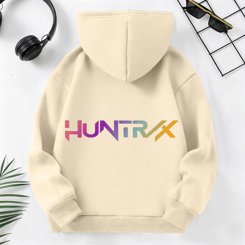 Children's Hoodie Boys And Girls Solid Color Long-sleeved Hooded Pocket Hoodie