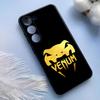 V-Venum Phone Case For Samsung S25 Ultra S24 S23 S22 S21 S20 Plus Fe Galaxy A54 A53 A34 A25 Silicone Cover