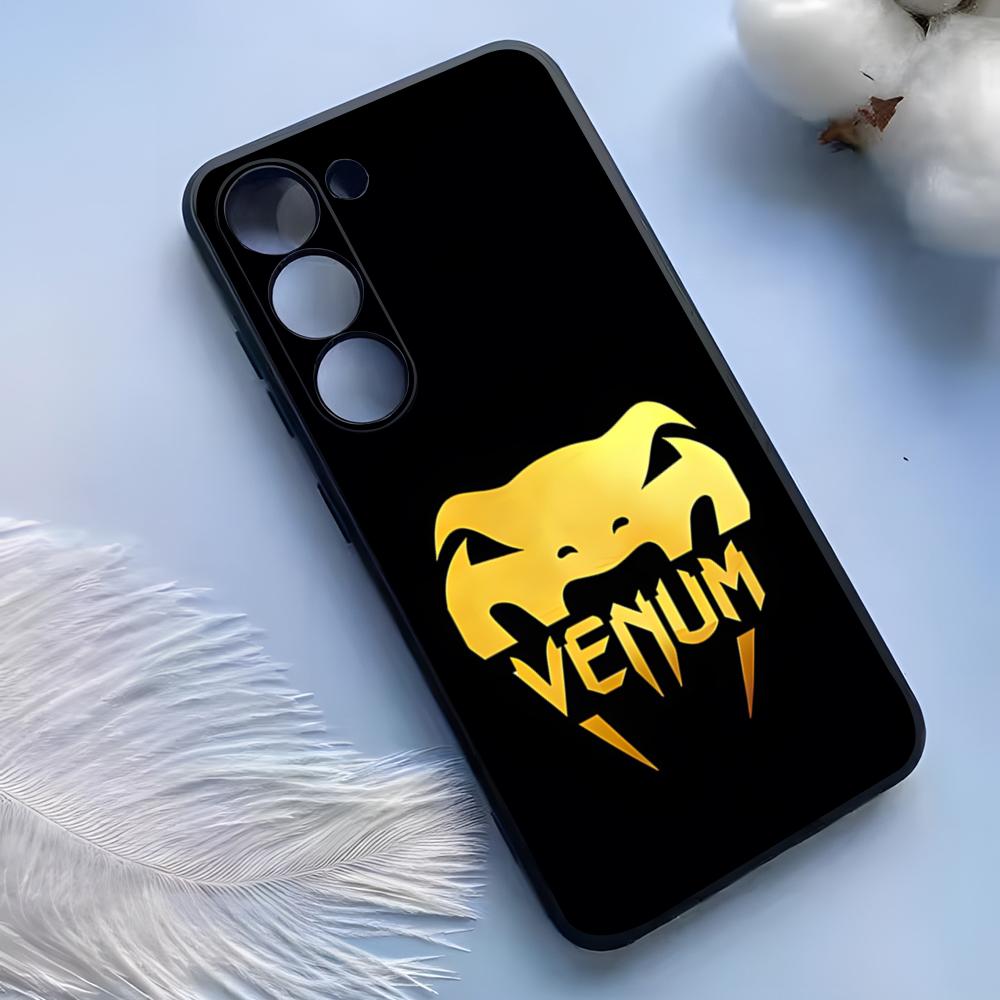 V-Venum Phone Case For Samsung S25 Ultra S24 S23 S22 S21 S20 Plus Fe Galaxy A54 A53 A34 A25 Silicone Cover