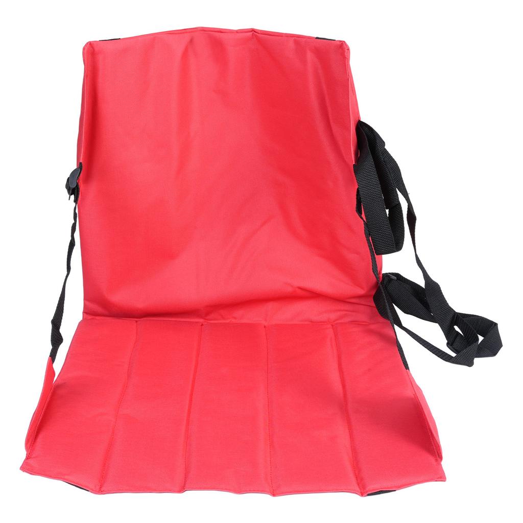 Portable Stadium Seats with Backrest Fibreglass Rod Oxford Fabric Comfortable Folding Bleacher Seat