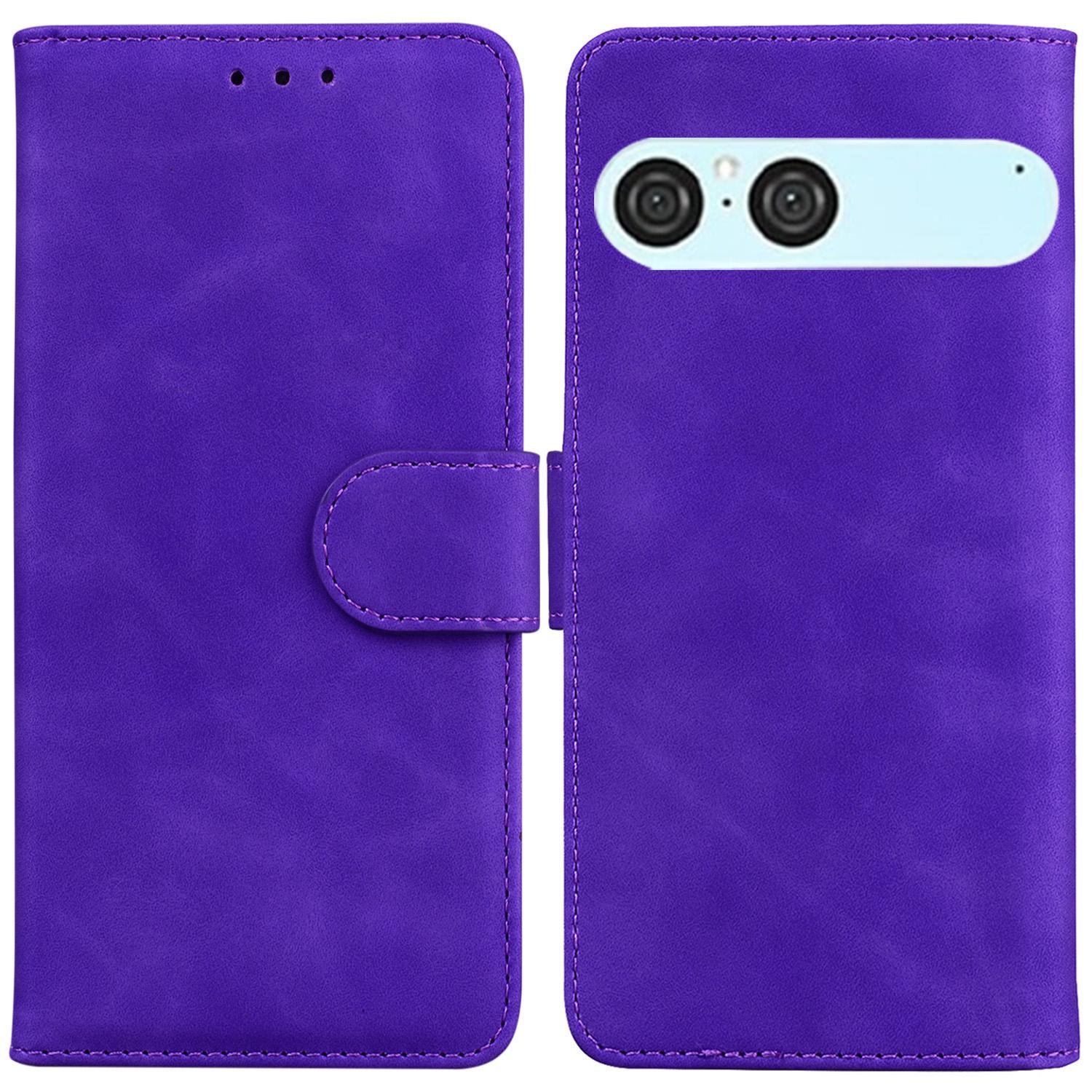 

For Sony Xperia 10 VII Case Solid Color Leather Wallet Phone Cover