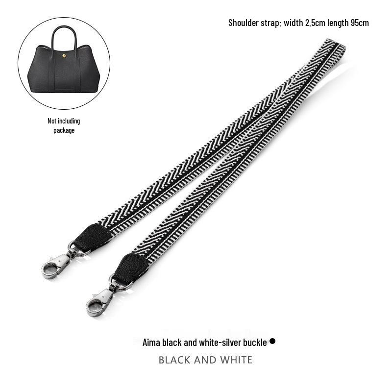 F-26 Twill Canvas Bag Strap: 2.5CM Width, 5CM Adjustable Wide Shoulder Strap for Versatile Suitcase and Bag Accessories