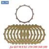 Motorcycle Clutch Friction Plate Kit For For KT/M EXC 250 300 360 380 MXC 250 360 XC 300 XC-W 250 EGS 300