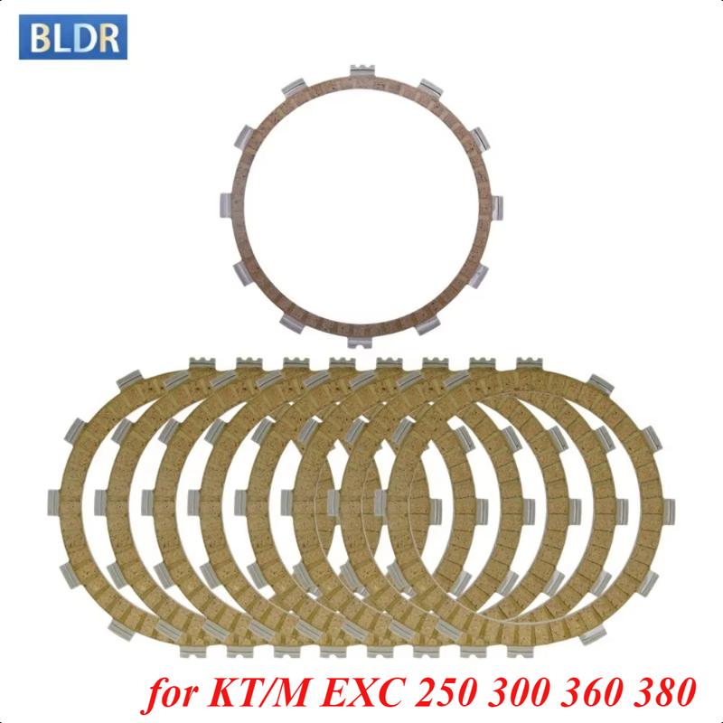 Motorcycle Clutch Friction Plate Kit For For KT/M EXC 250 300 360 380 MXC 250 360 XC 300 XC-W 250 EGS 300 9pcs