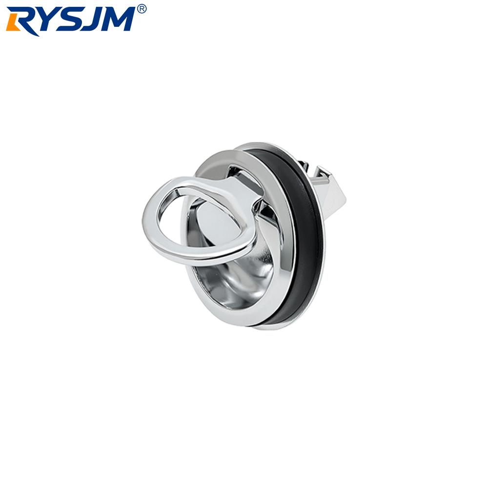 2Inch Marine Boat Hatch Flush Pull Slam Latch 316 Stainless Steel Round Locking Locker Handle RV Yacht Hardware Hatch Slam Latch
