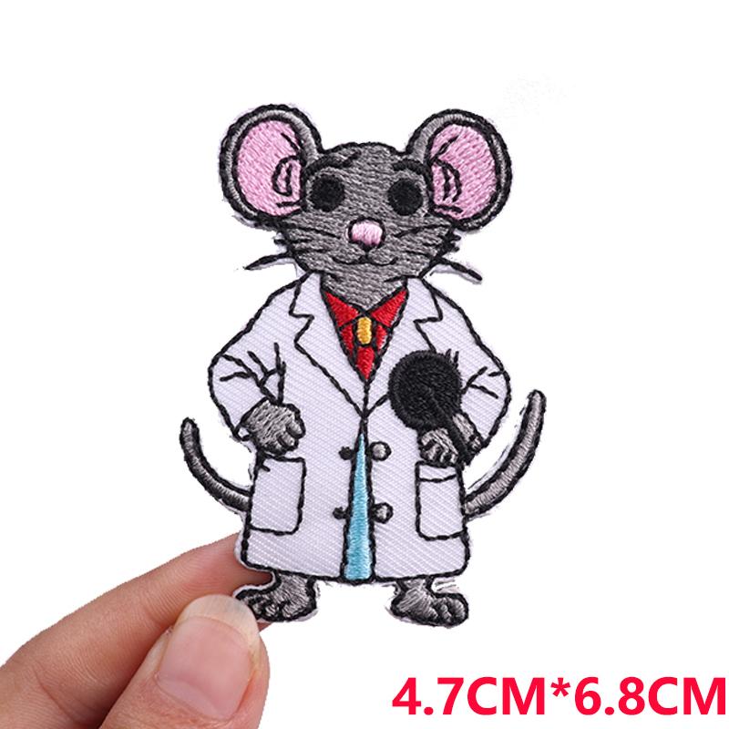 NEW Frog Cat Patch Cute Animal Embroidered Patches For Clothes Cartoon Patch Iron On Patches For Clothing Jackets Hats Sew DIY