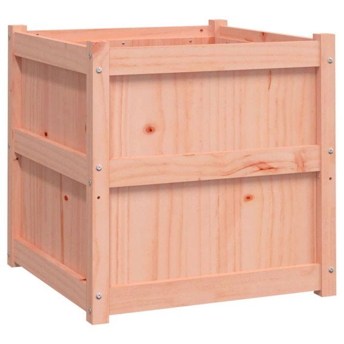 VidaXL Jardinière 60x60x60 cm bois massif douglas 837430