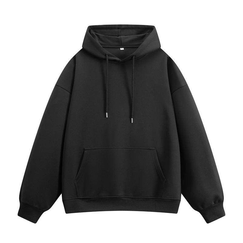 Classic Hooded Sweatshirt for Men Loose Fit Casual Spring Autumn Top