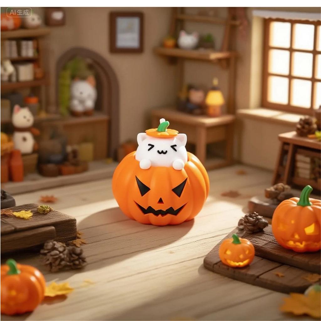 3D Printed Halloween Pumpkin Miniature Model Trendy And Creative Gift
