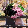 1 PC Automatic Folding Umbrella - Wicked Pattern Portable Foldable Design With 8 Ribs Christmas Birthday Gifts