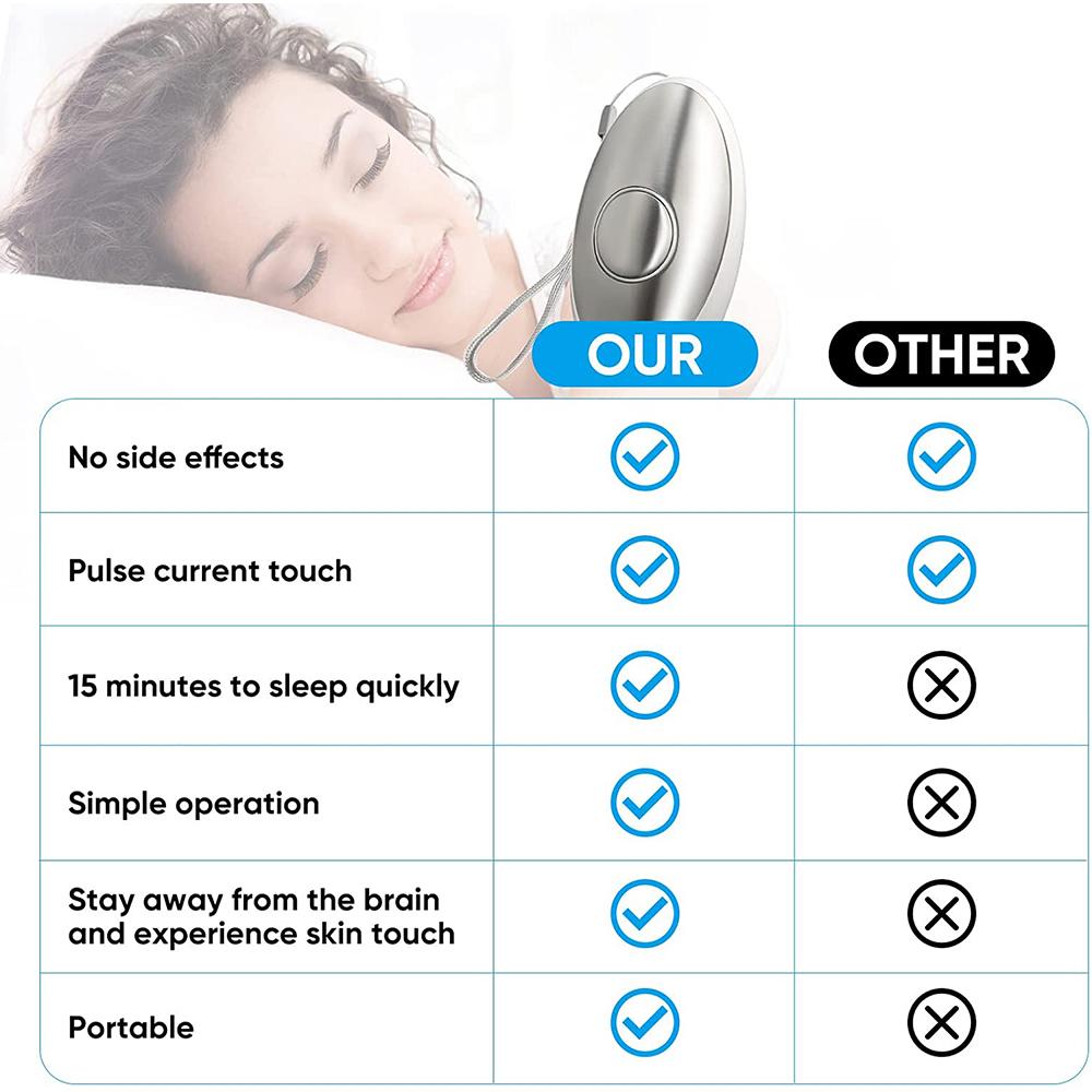 Handheld Compact Sleep Aid Device for Adults, Improved Sleep Mood, and Focus