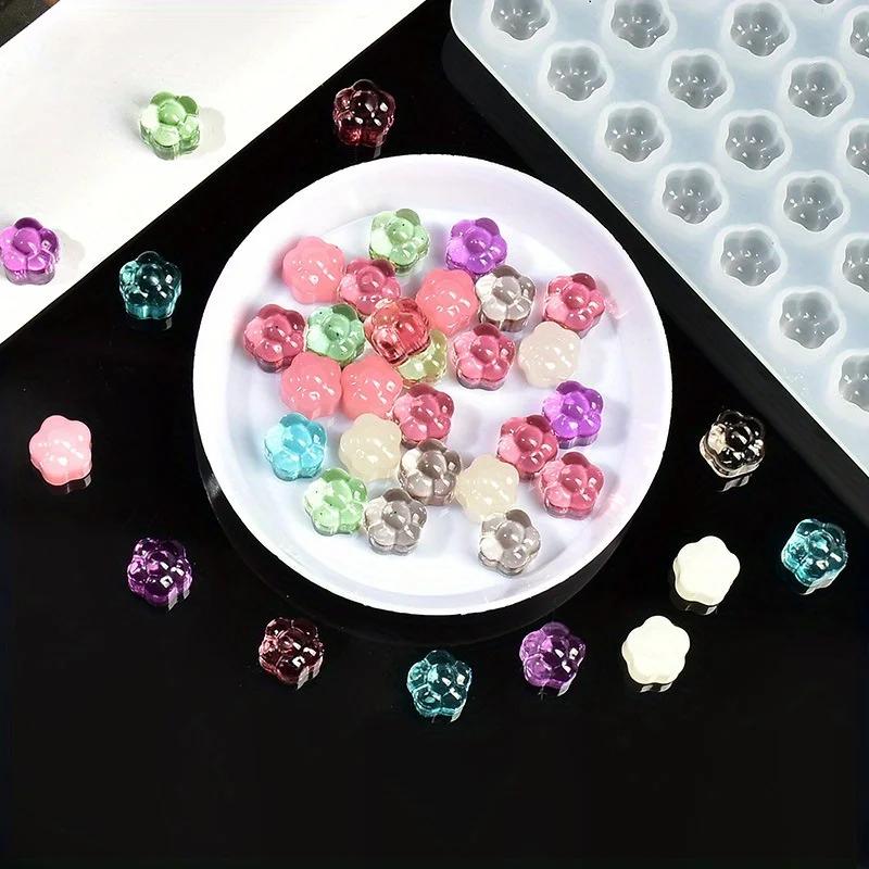 Handmade Fashion Creative Mini Cat Claw Full Board Mold Crystal Dropping AB Glue Handmade DIY Material Resin Molds Accessories