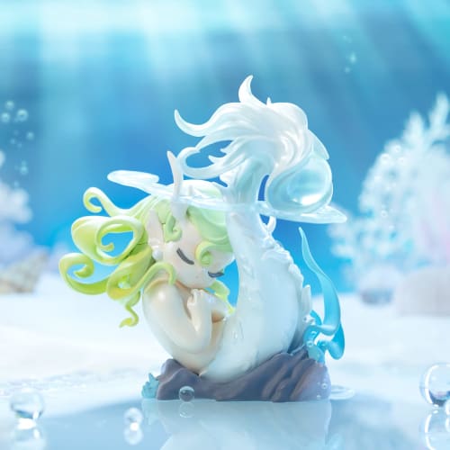 52TOYS SLEEP Elves of Sea Series Trading Figures, Blind Box Collectible Figures, Painted, Gachapon Desktop Decorations, Dolls, Toys, Desktop Decoratio