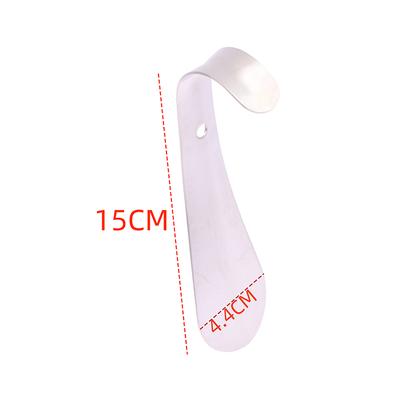 1 Pz Sollevatore Portatile per Scarpe Aiuto Pigro Calzascarpe in Acciaio Inossidabile con Design a Gancio Curvo Durevole Manico Lungo Calzascarpe