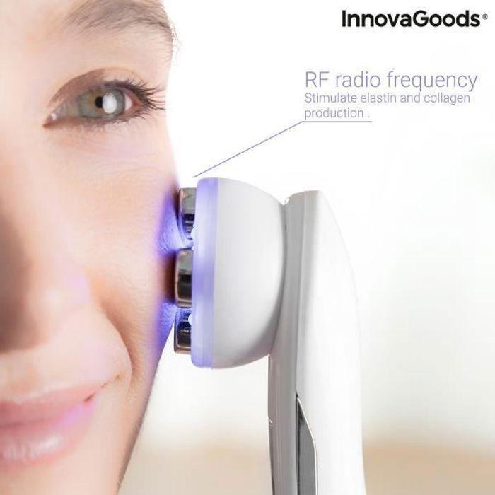 Masseur facial - WACE - Innovagoods - Radiofréquence - Photothérapie - Électrostimulation
