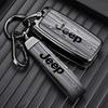 wert-gijn-Fashion Zinc Alloy 4 Buttons Car Flip Key Case Keyless Key Protector Bag For Jeep Renegade Compass 2016 2019 Auto Accessories120000