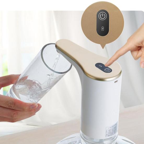 1 Set Water Bottle Pump USB Charging Water Bottle Dispenser Safe Convenient Electric Water Dispenser Pump for Home