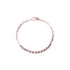 Mezmic Magic 14K, Blue Diamond 13 Tennis Bracelet