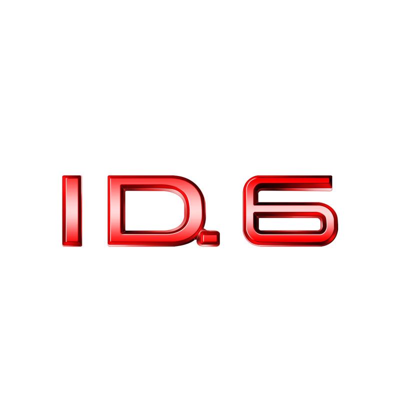 Pro ID.3 ID.4 ID.5 ID.6 Nápisový emblém ID řady GTX ID.4X Crozz ID.6X EV kovový odznak s logem na karoserii, zadní samolepka