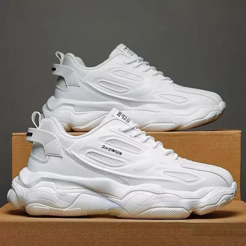Scarpe Vulcanizzate da Uomo Firmate Sneakers Casual da Uomo alla Moda Nuove Scarpe con Plateau Resistenti all'Usura Antiscivolo Tenis Masculino