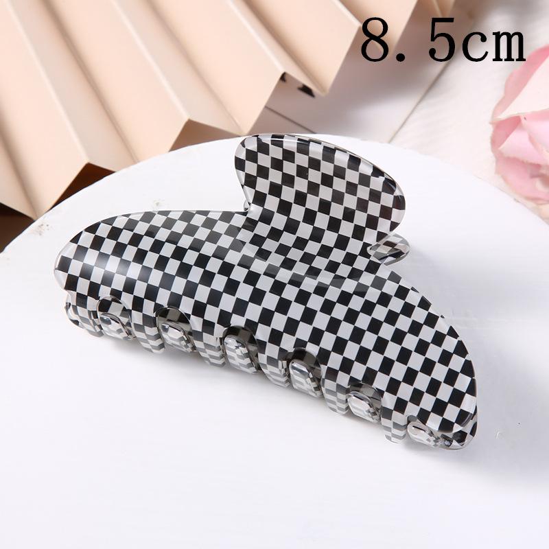 Yuanbao Cloud Pattern Hair Claw Clip – European & American Style Acetate Hair Accessory