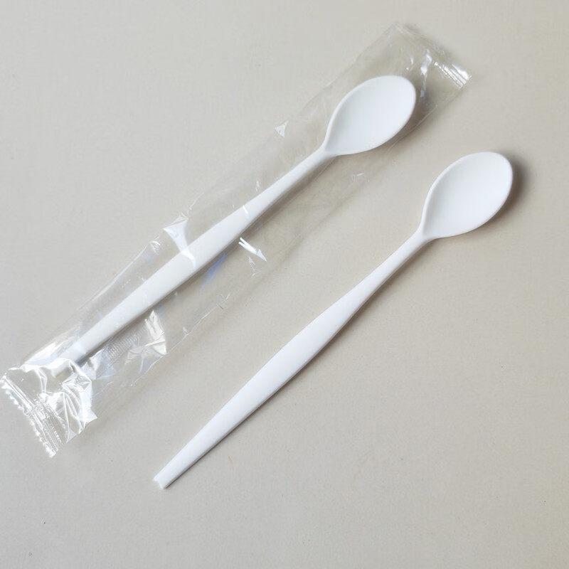 

ZISIZ Plastic Grass Jelly Spoon