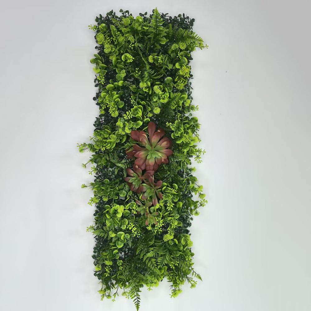 25x75CM Artificial Fern Green Wall Panel for Home Decoration