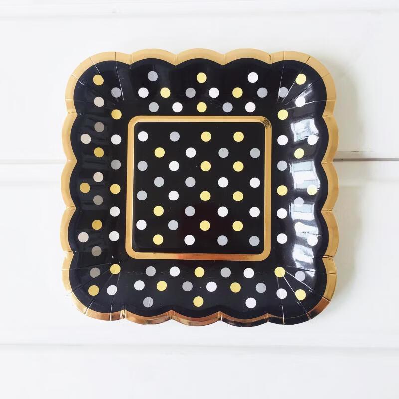 OIMG Disposable Paper Dessert Plates