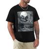 Eine Reise zum Mond Gustave Dore T-Shirt Übergröße Street Style T-Shirt