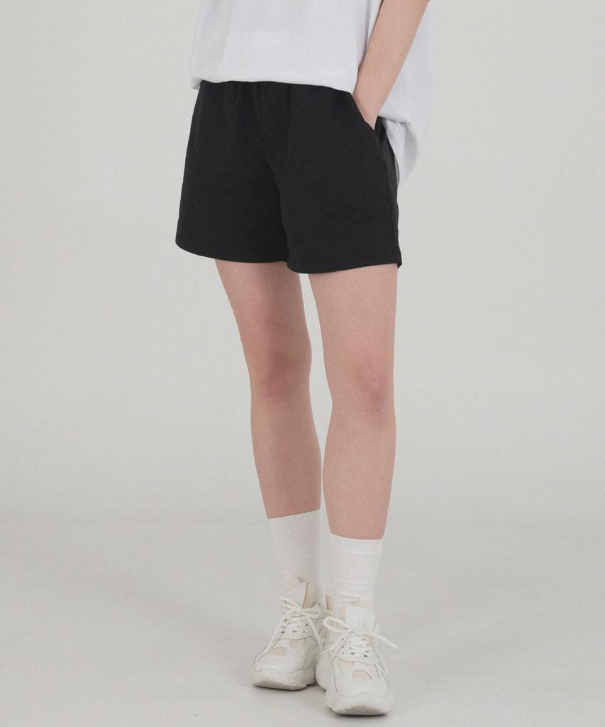 PIANER Utility Nylon Banding Shorts (Black)