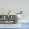 Elegant Reindeer And Fruit Ceramic Figurine Collection for Home Office Living Room Decor Delicate