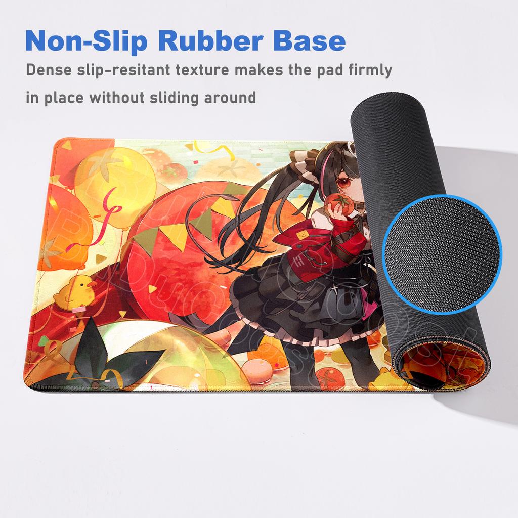 Anime Gamer Washable Mousepad Neverness to Everness Lacrimosa Office Extended Table Speed Gaming Keyboard Mat Stitch Edge Carpet