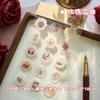 1pc Rose Garden Flat Stickers, Wax Seal Effect Decals, 3D Envelope Sealing Journal Supplies
